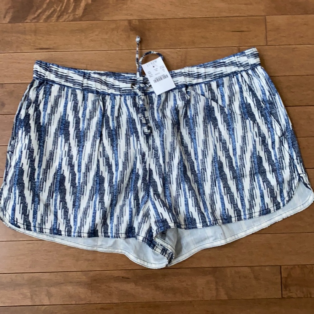 J Crew Factory Women’s Linen Shorts Size M NWT